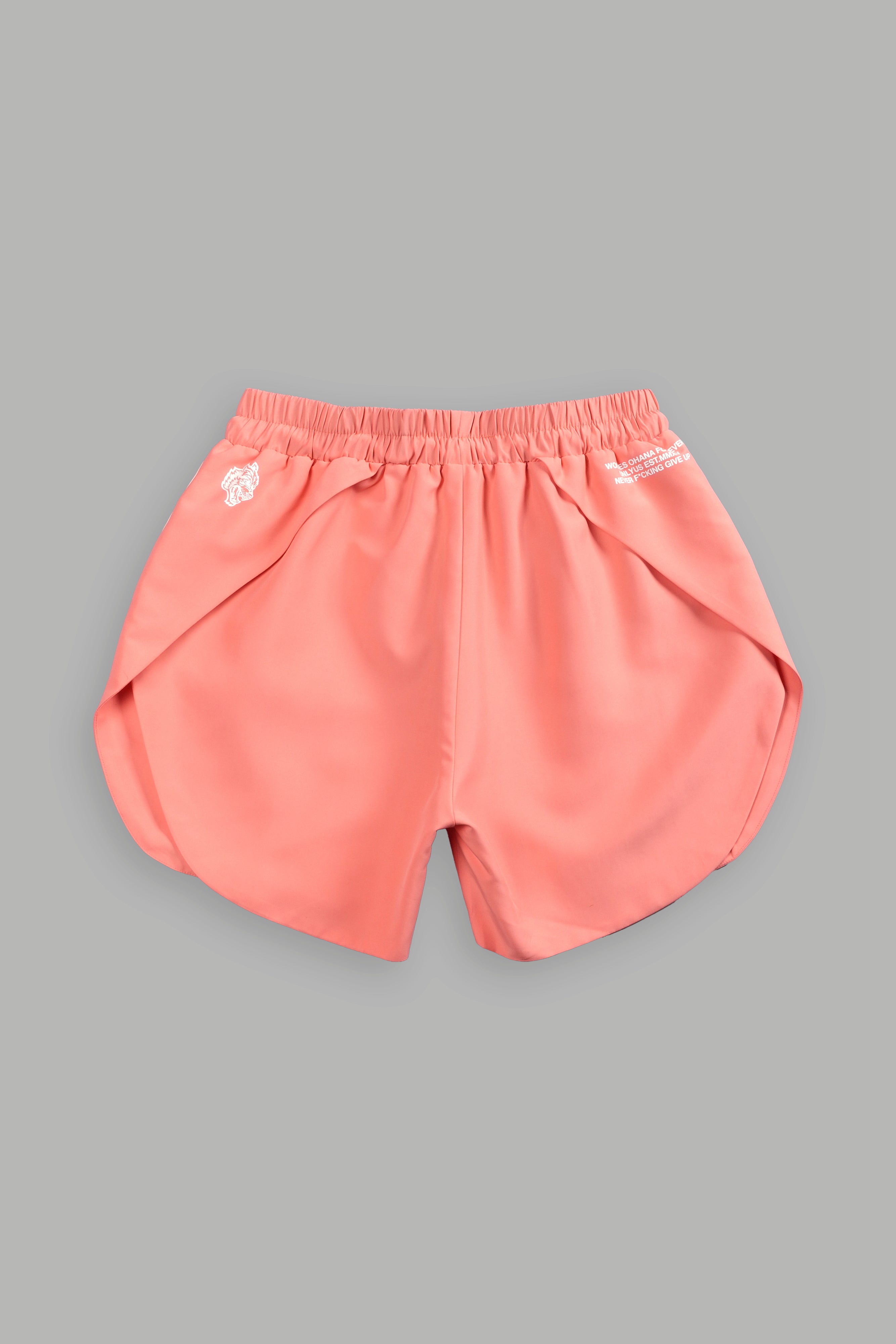 No Limit Phantom Running Shorts in Neon Coral