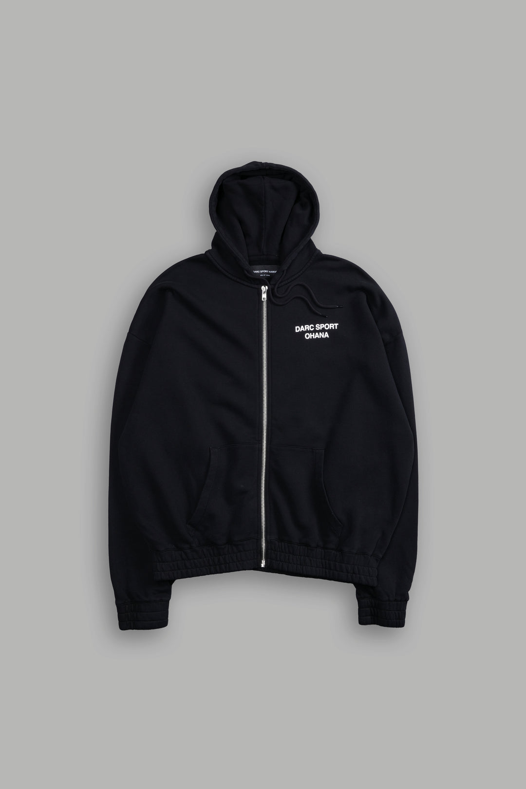 Darc Sport Ohana "Chambers" Zip Hoodie in Black