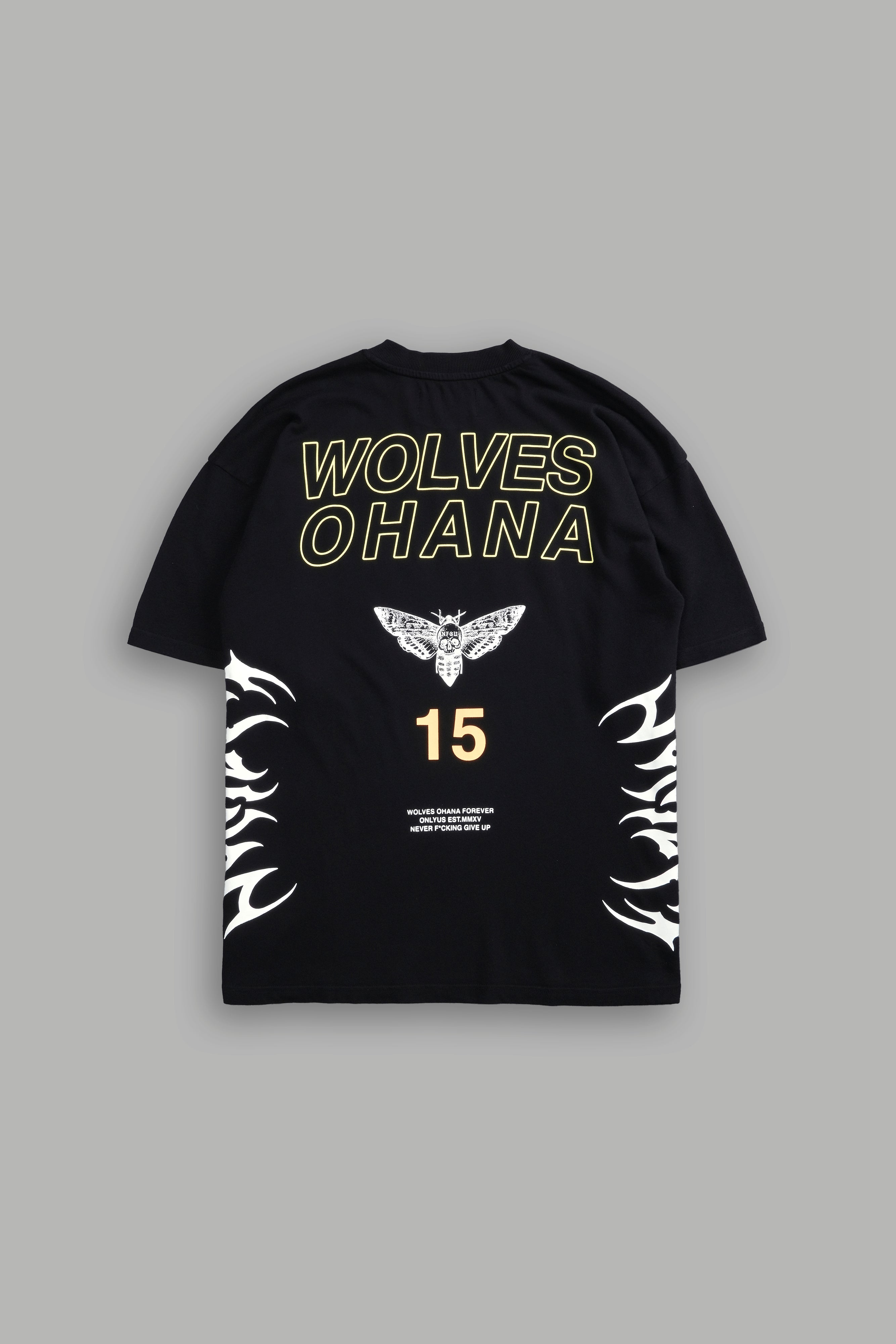 Ohana 2024 "Premium" Oversized Tee in Black