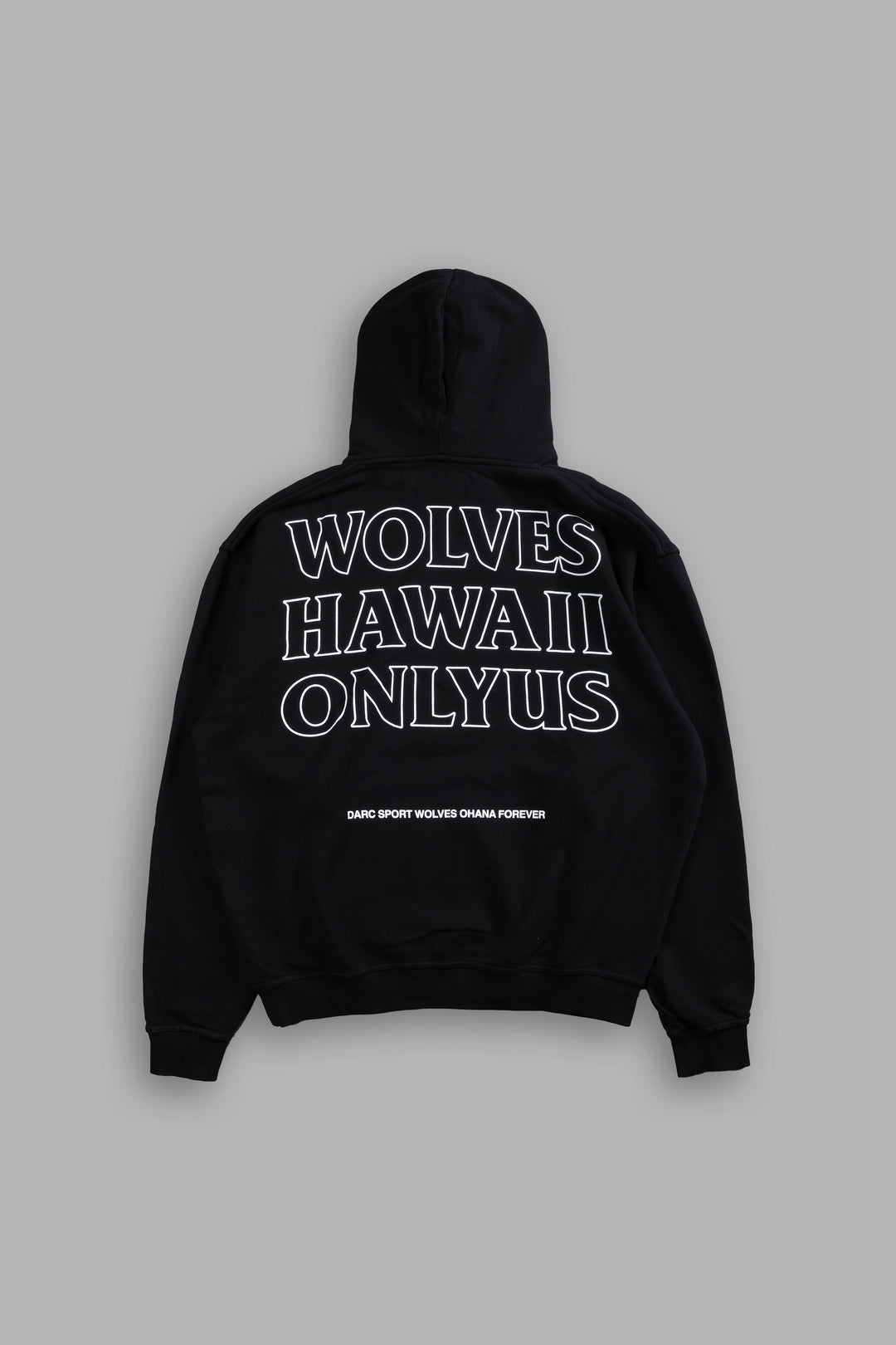 Only Us Hawaii "Pierce" Hoodie in Black