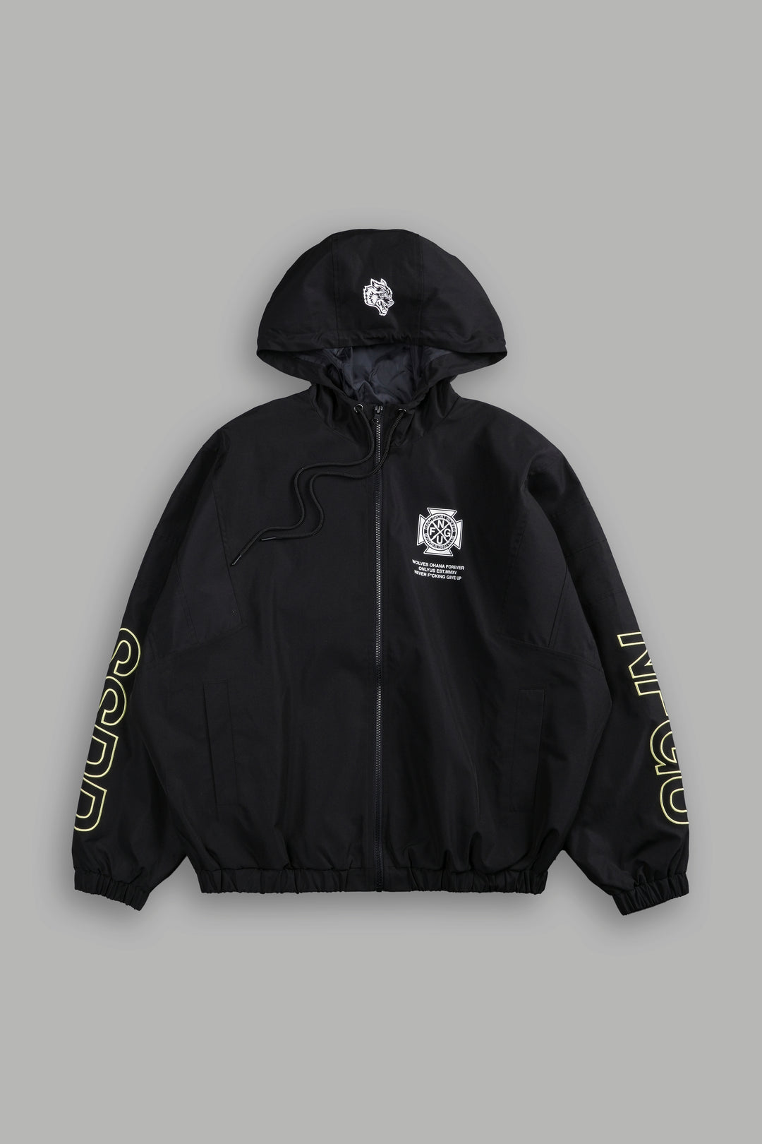 No Limit Brolic Track Jacket in Black