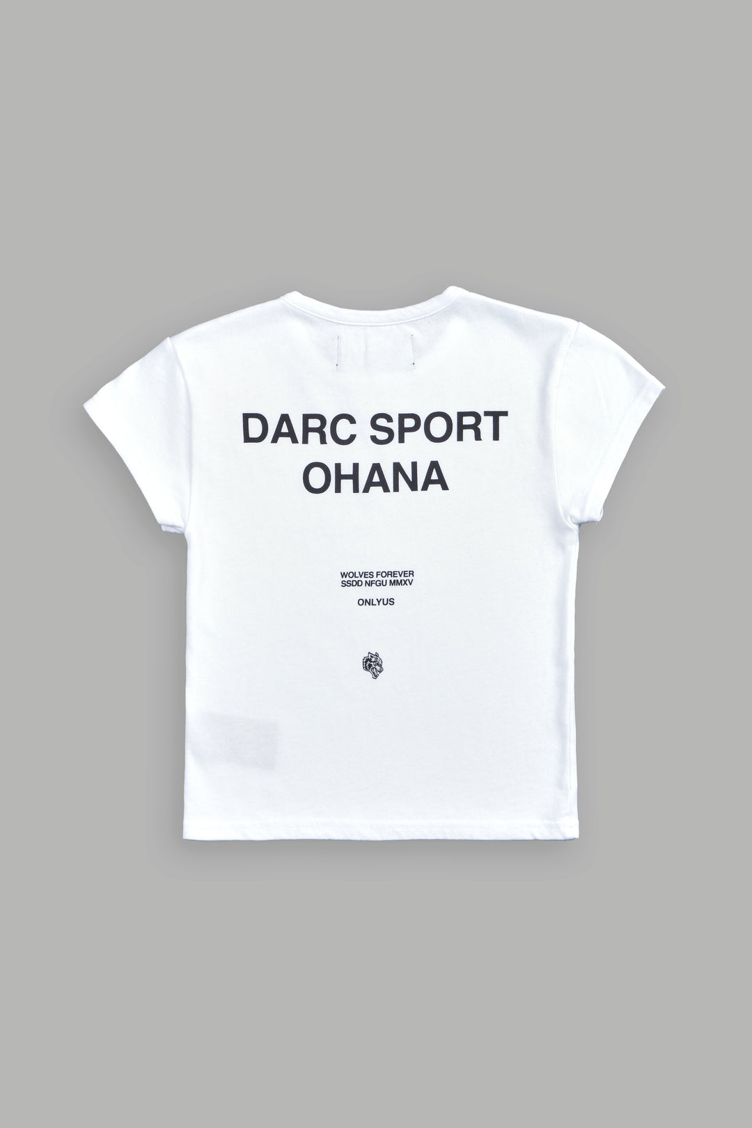 Darc Sport Ohana Baby Tee in White