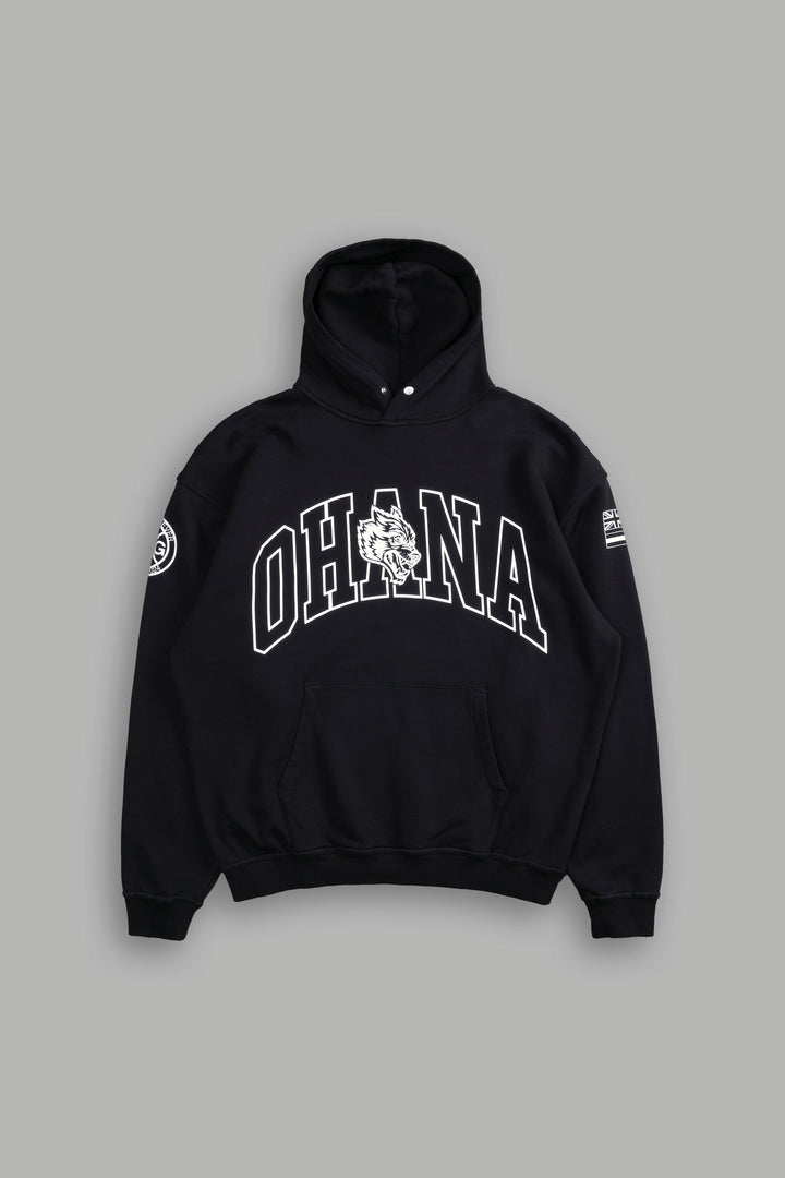 Ohana Forever V3 "Pierce" Hoodie in Black