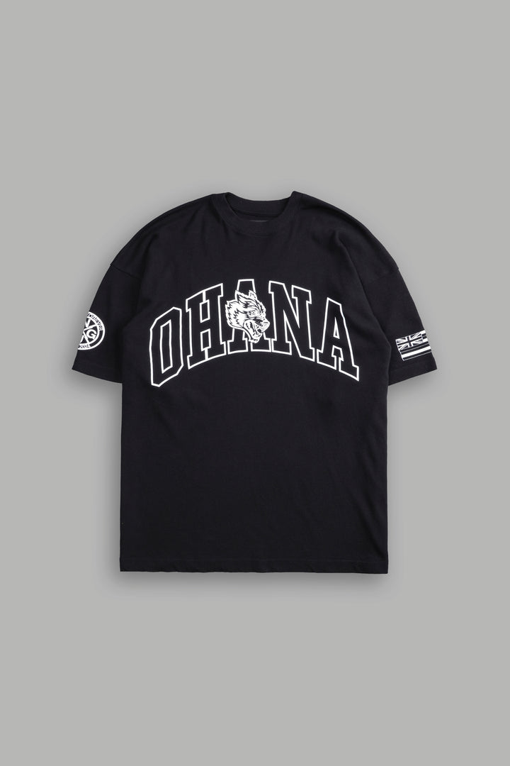 Ohana Forever V3 "Premium" Oversized Tee in Black