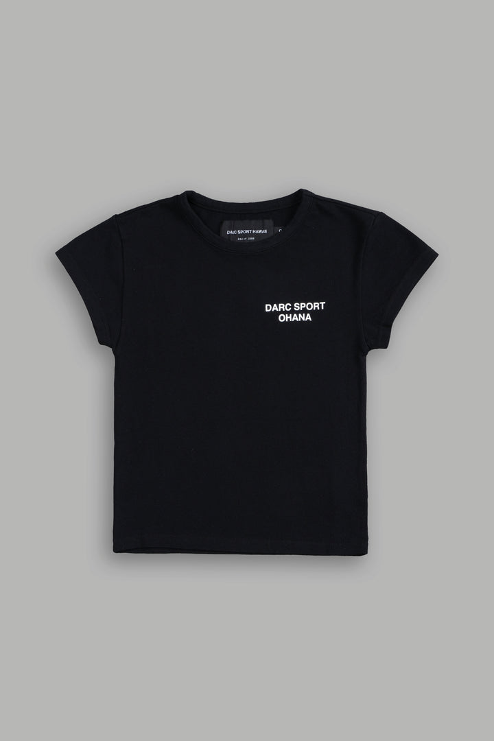 Darc Sport Ohana Baby Tee in Black