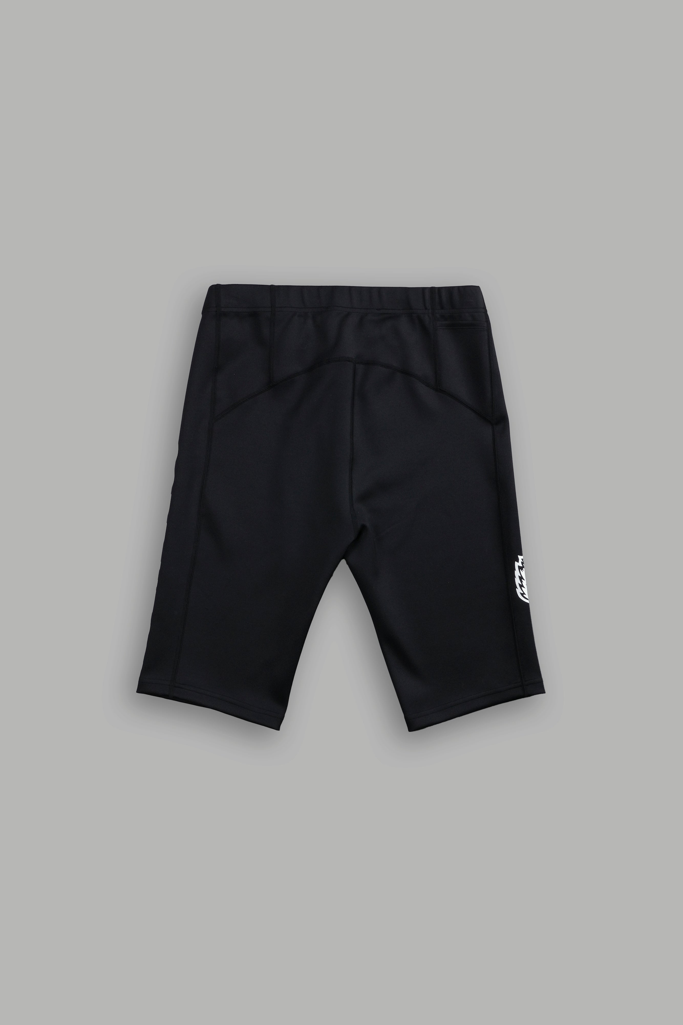 Run Together Spandex Shorts in Black