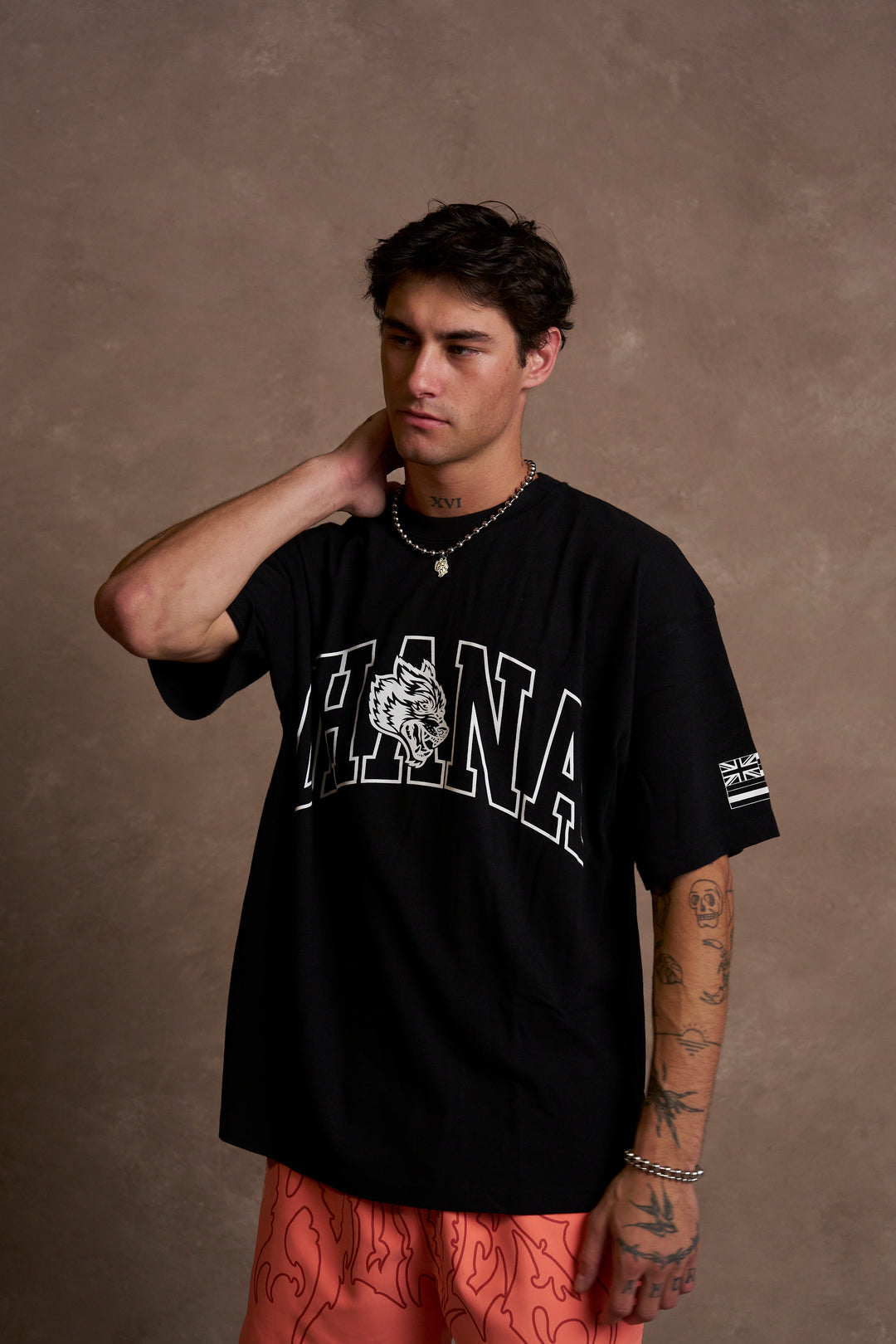 Ohana Forever V3 "Premium" Oversized Tee in Black