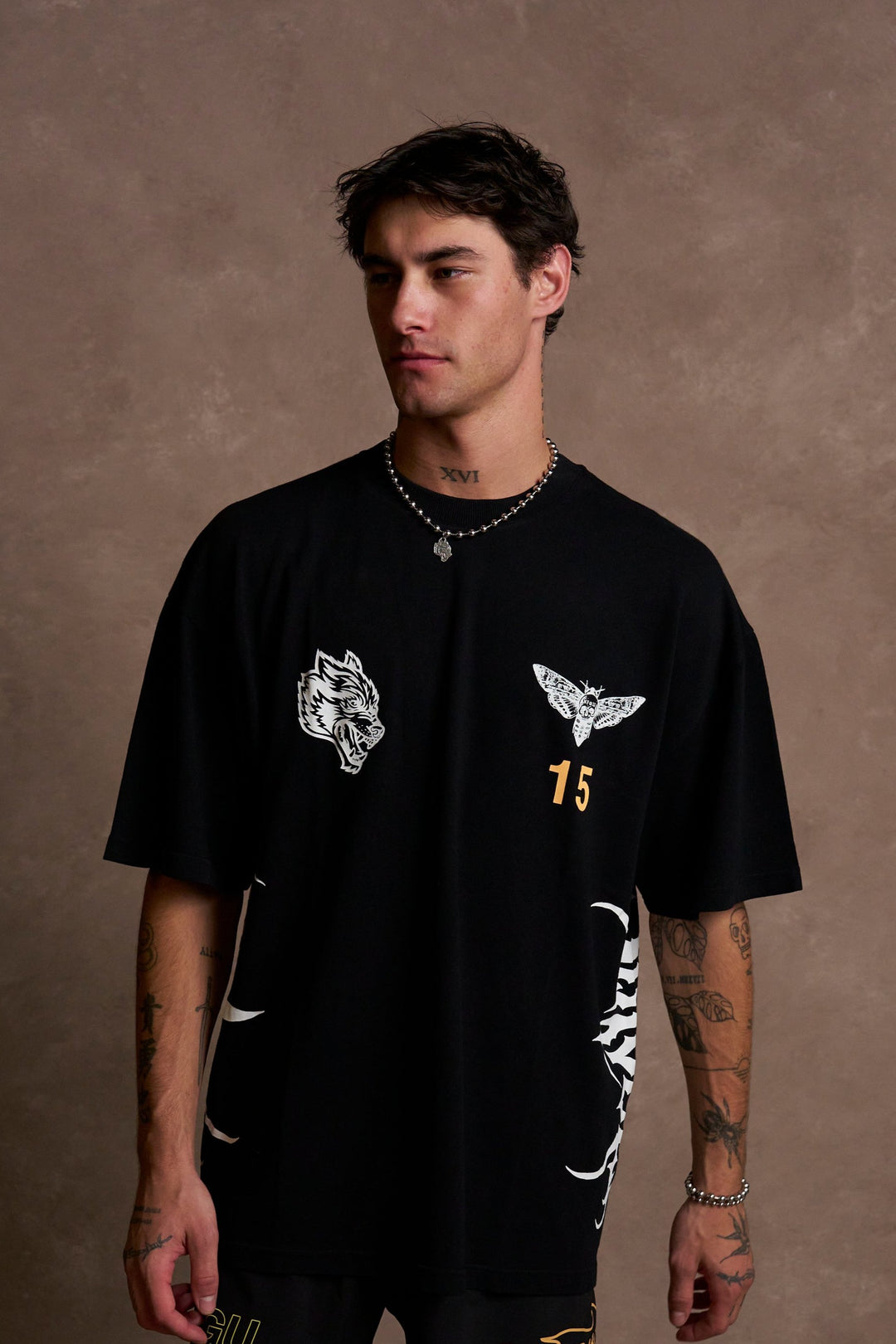 Ohana 2024 "Premium" Oversized Tee in Black