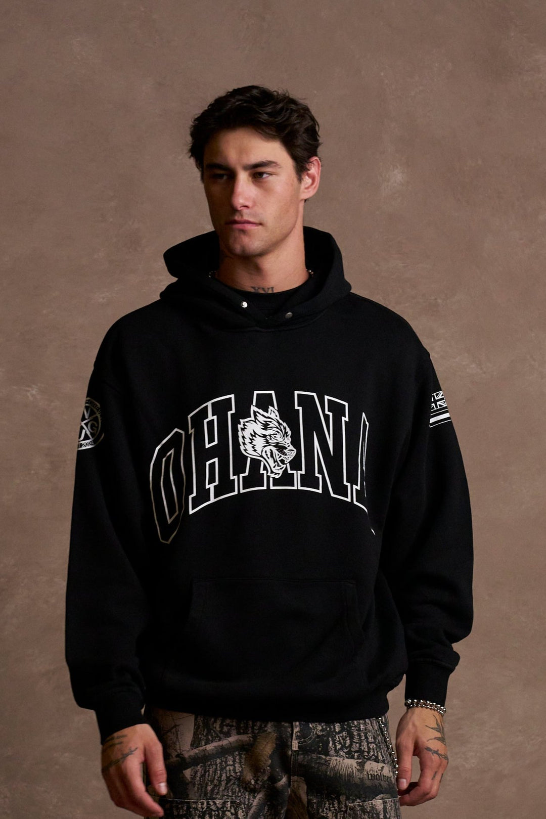 Ohana Forever V3 "Pierce" Hoodie in Black