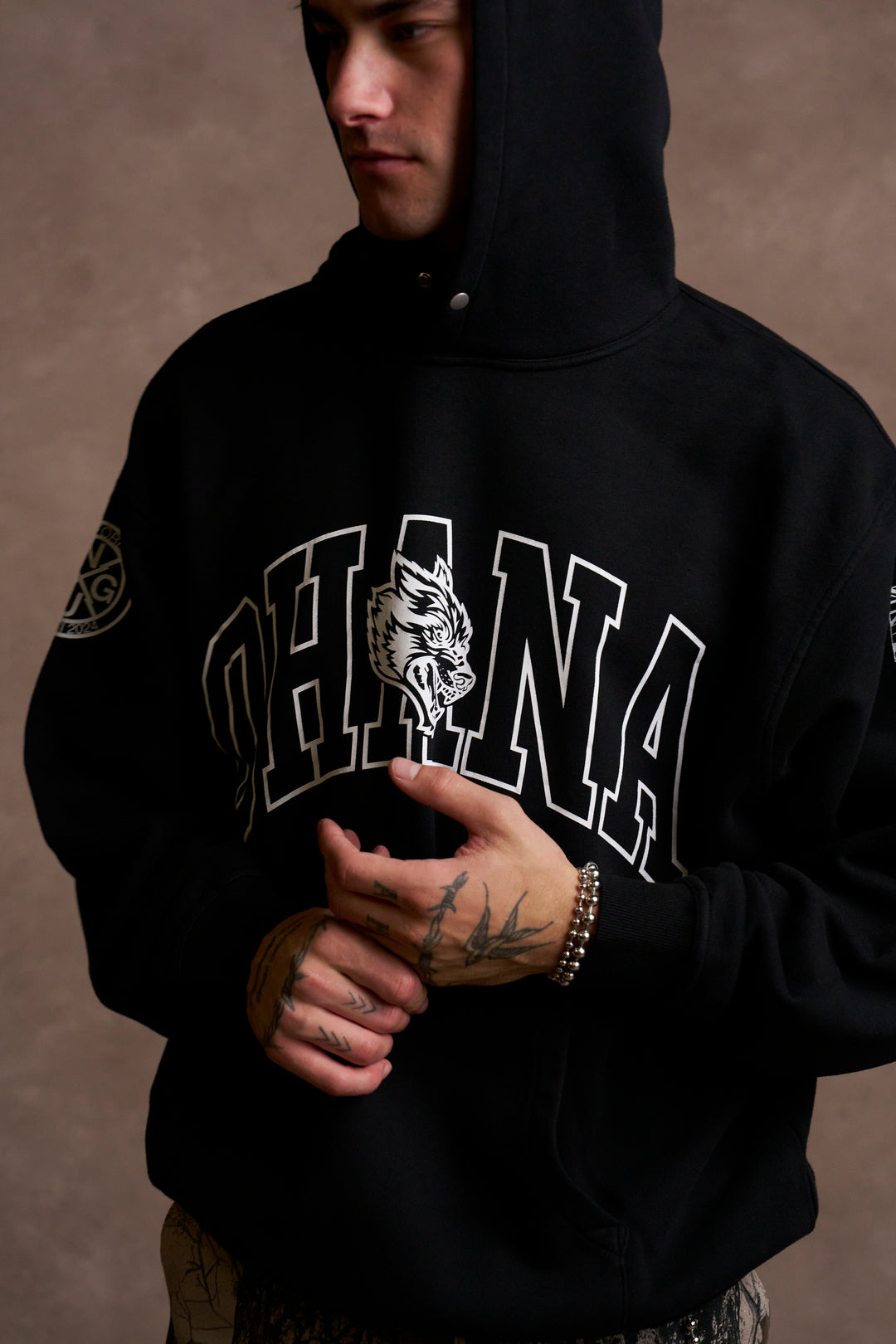 Ohana Forever V3 "Pierce" Hoodie in Black