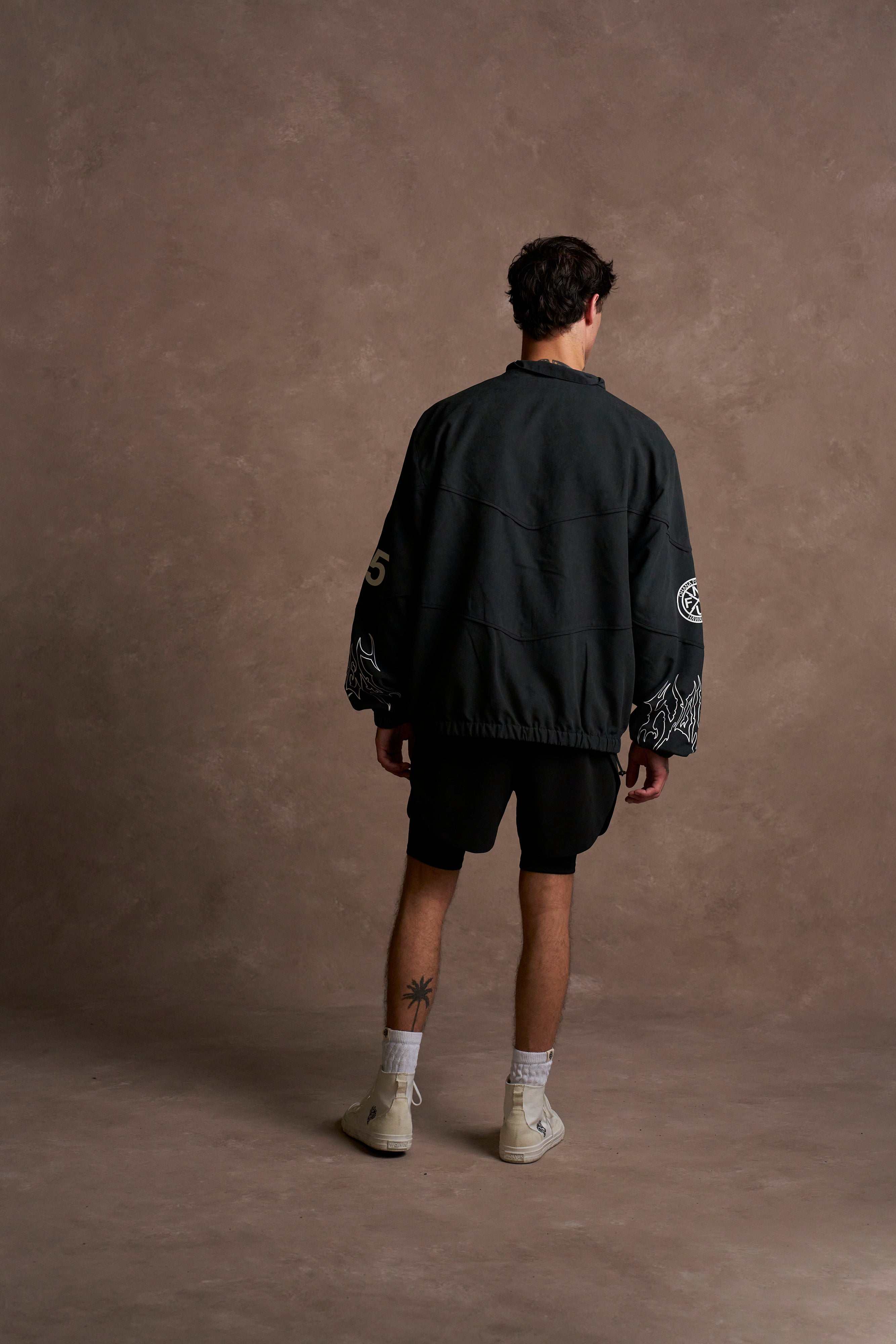 No Limit Darby Track Jacket in Black