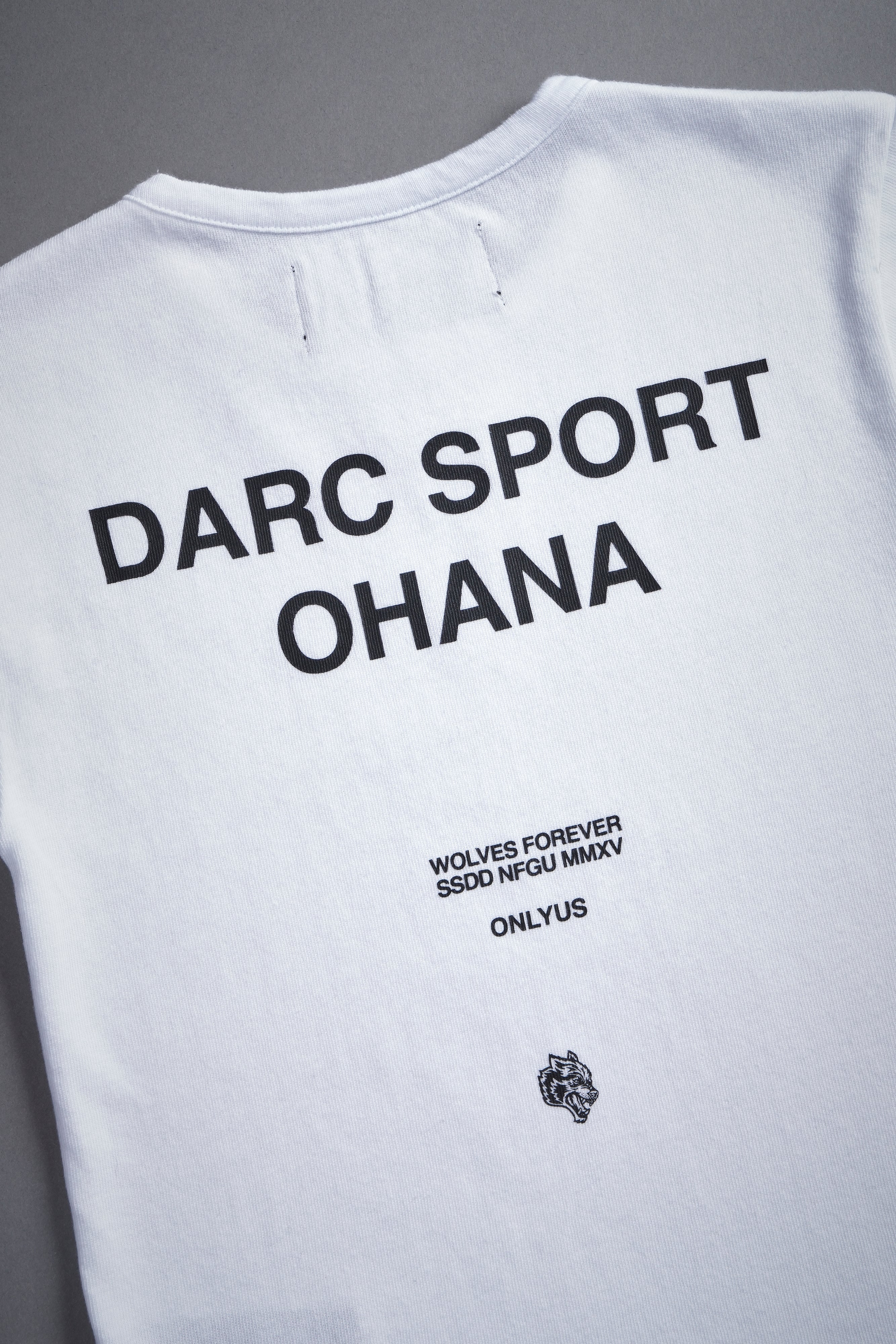 Darc Sport Ohana Baby Tee in White