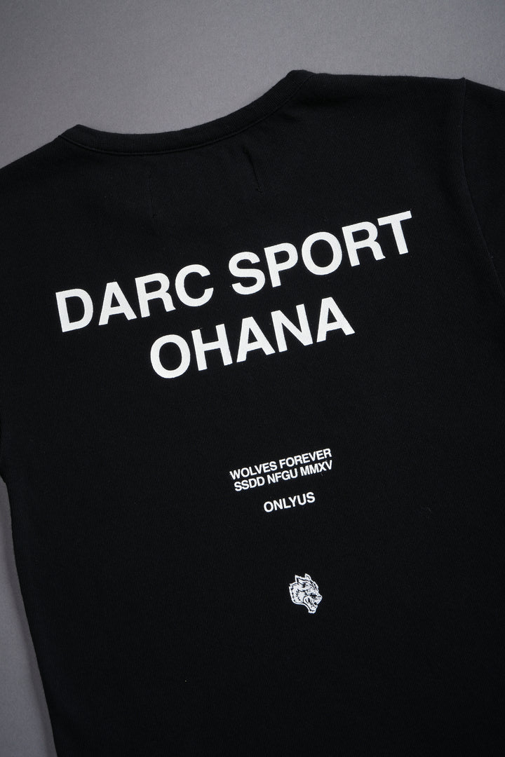 Darc Sport Ohana Baby Tee in Black