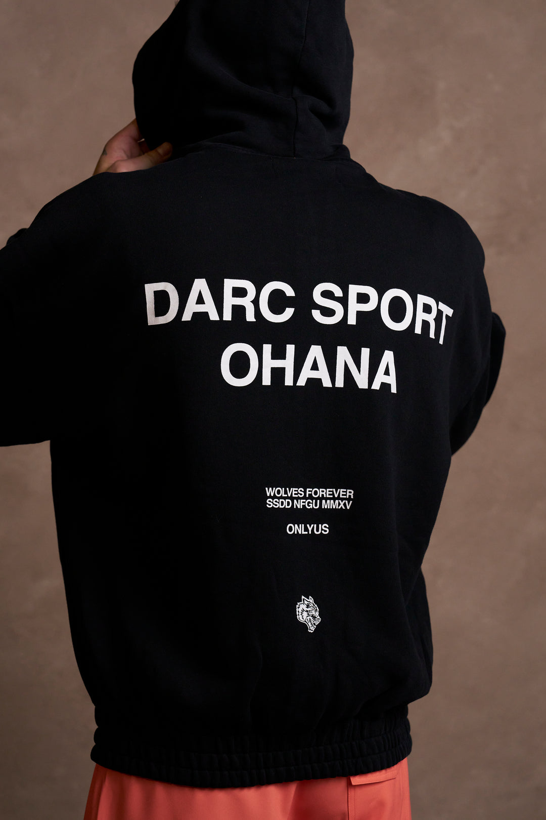 Darc Sport Ohana "Chambers" Zip Hoodie in Black