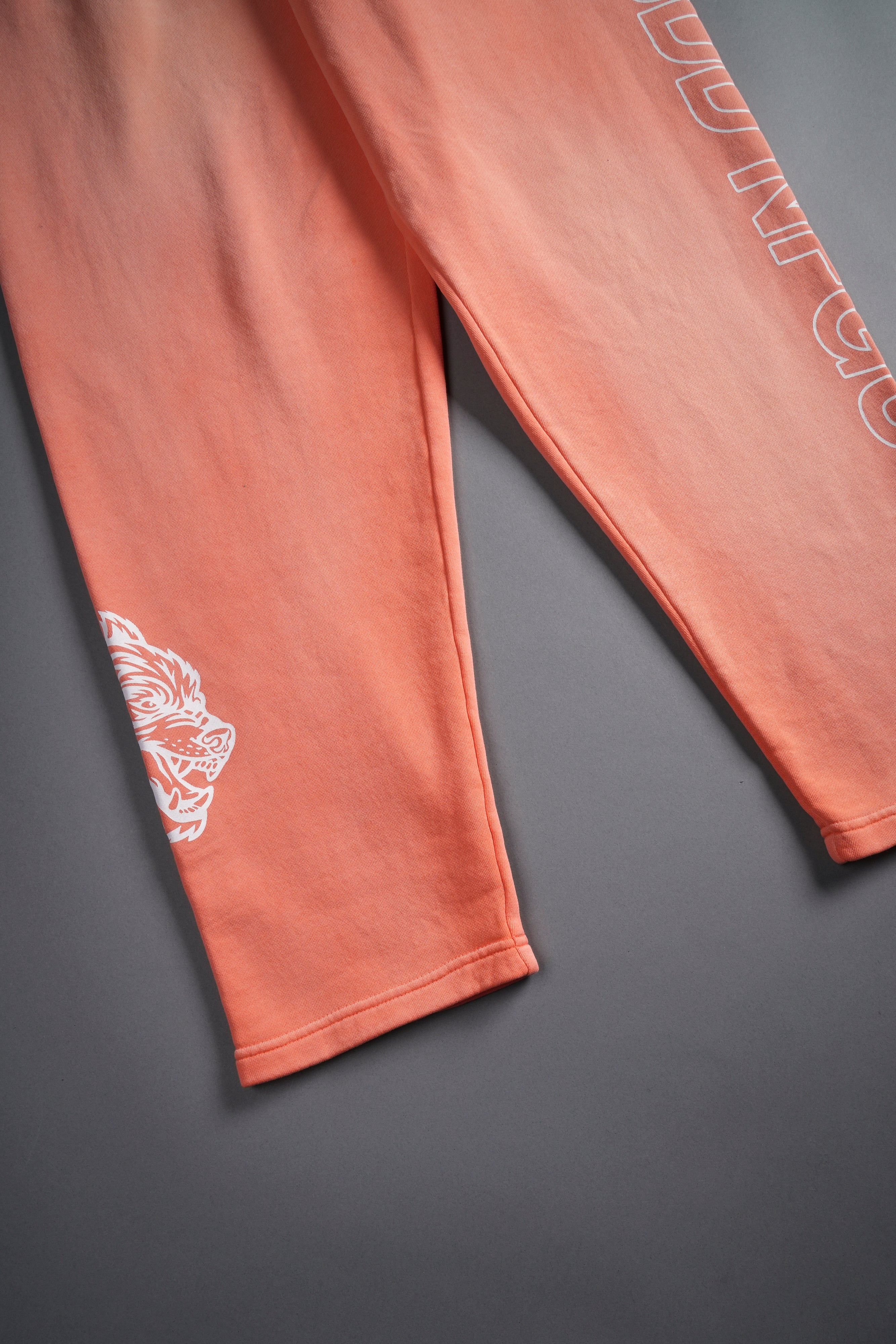 Run Together Kumite V2 Sweat Pants in Neon Coral Sun Fade