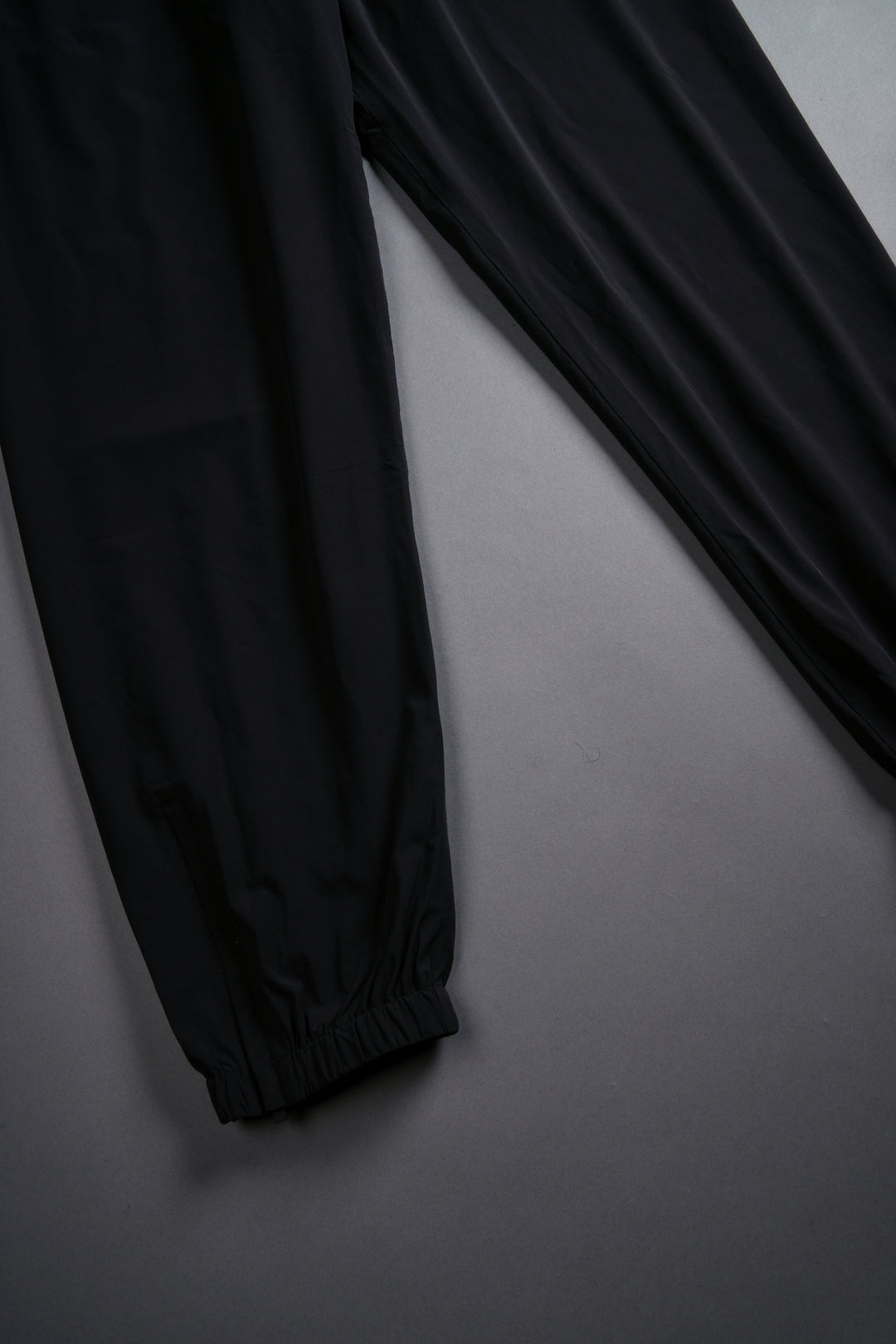 Iron Hybrid Nylon Track Pants in Black