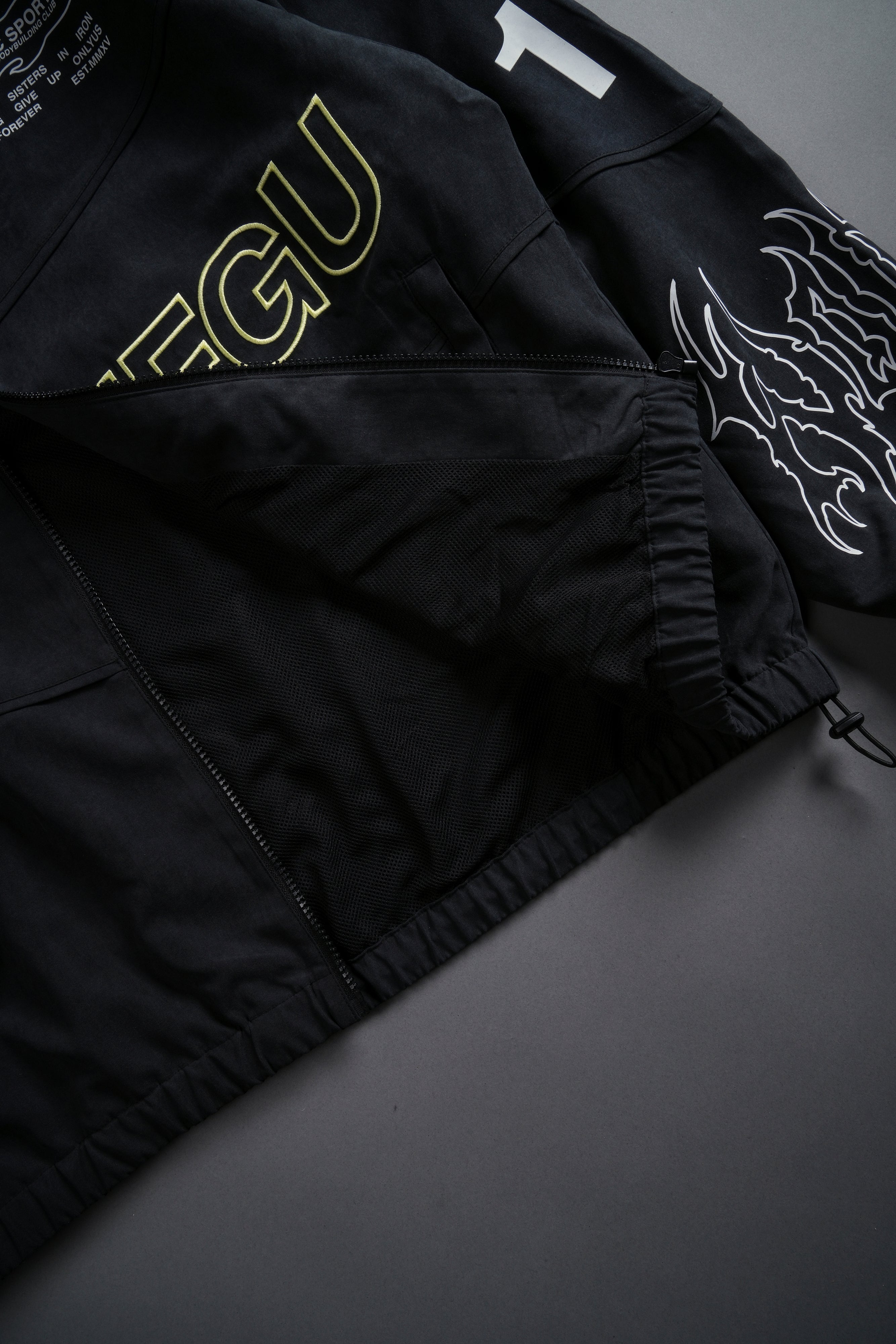 No Limit Darby Track Jacket in Black