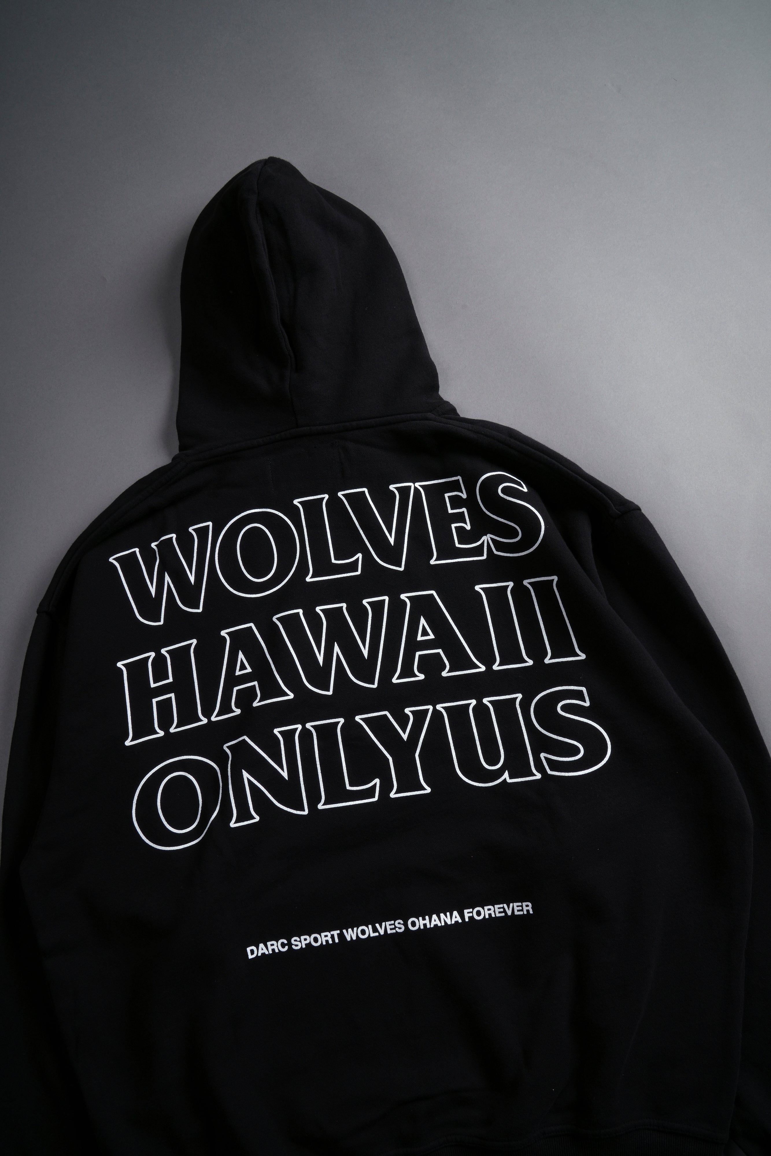 Only Us Hawaii "Pierce" Hoodie in Black