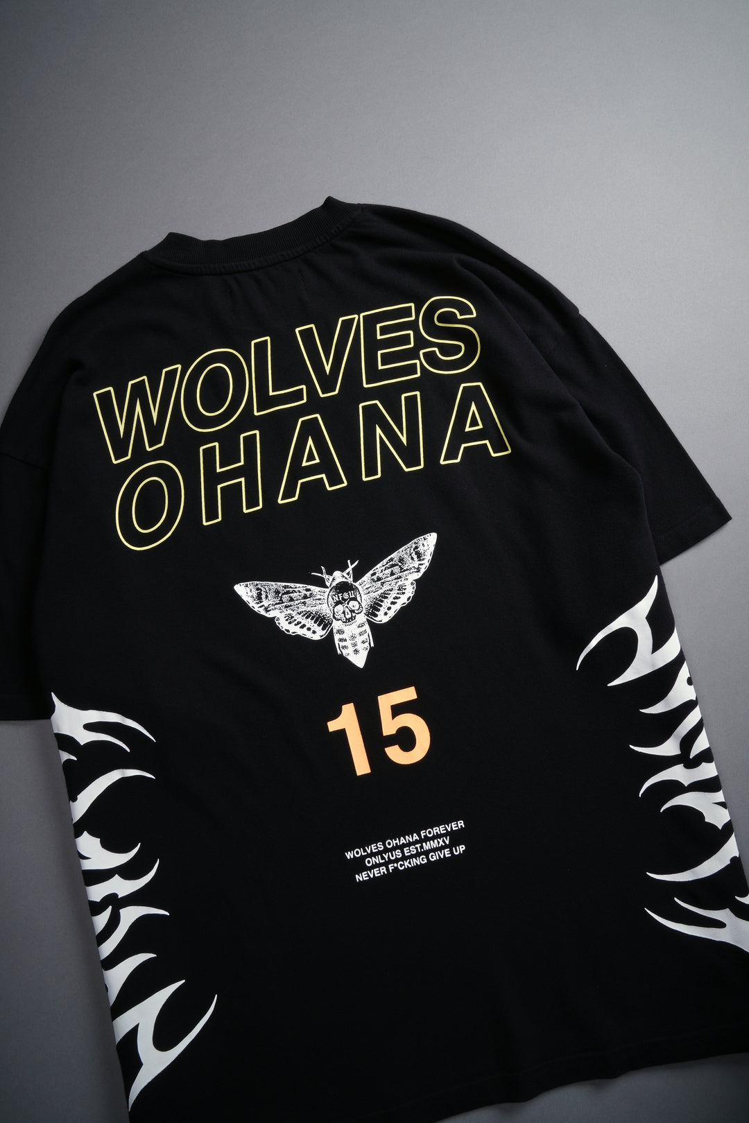 Ohana 2024 "Premium" Oversized Tee in Black